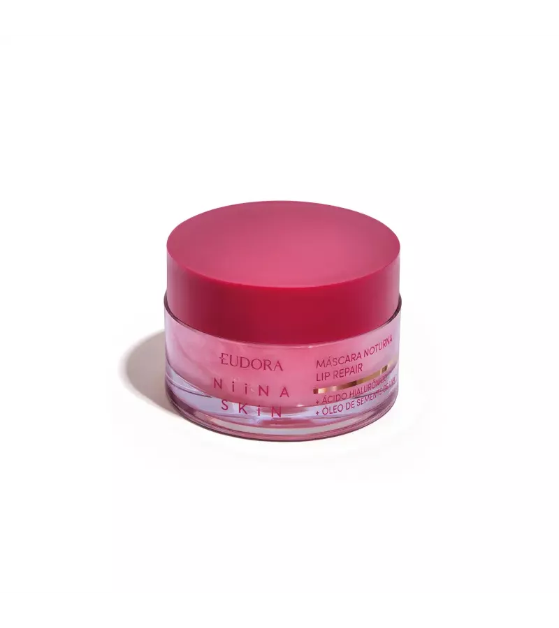 Eudora Niina Skin Máscara Noturna Lip Repair 9g - AIKO COSMÉTICOS