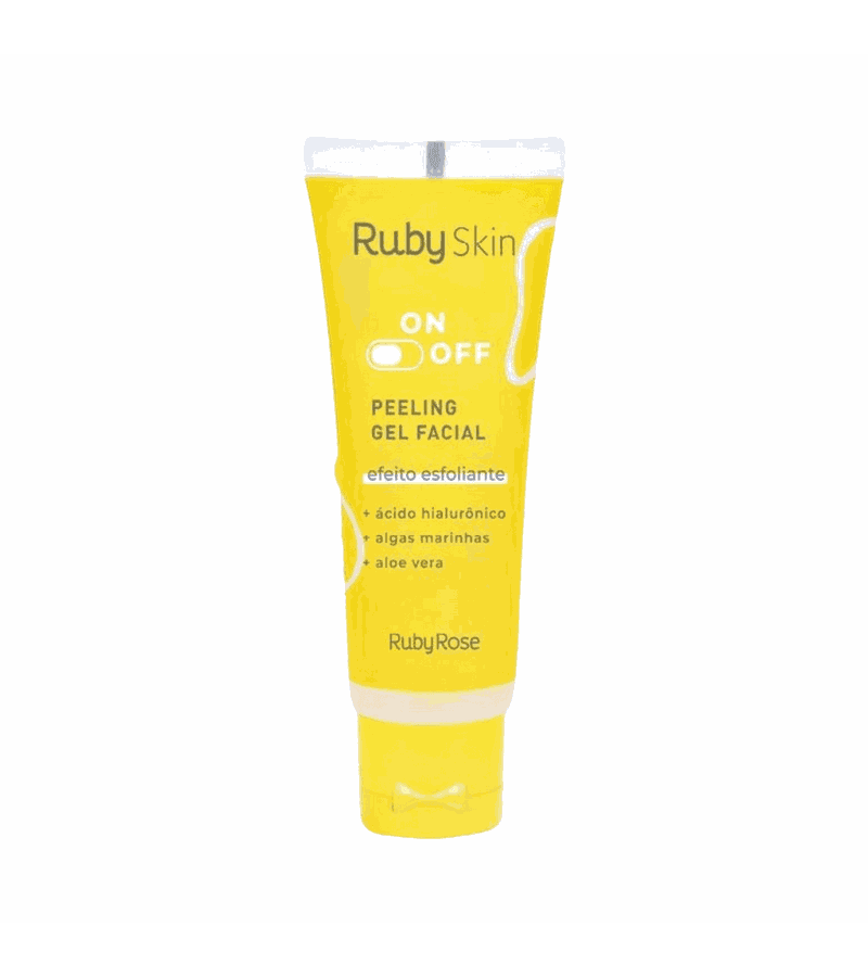 Ruby Rose On Off Peeling Gel Facial Efeito Esfolia... - AIKO COSMÉTICOS