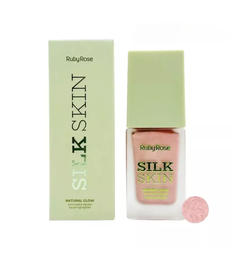 Ruby Rose Silk Skin Natural Glow Iluminador Líquid... - AIKO COSMÉTICOS
