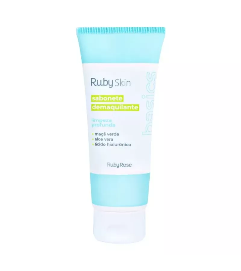 Ruby Rose Basics Sabonete Demaquilante Limpeza Pro... - AIKO COSMÉTICOS