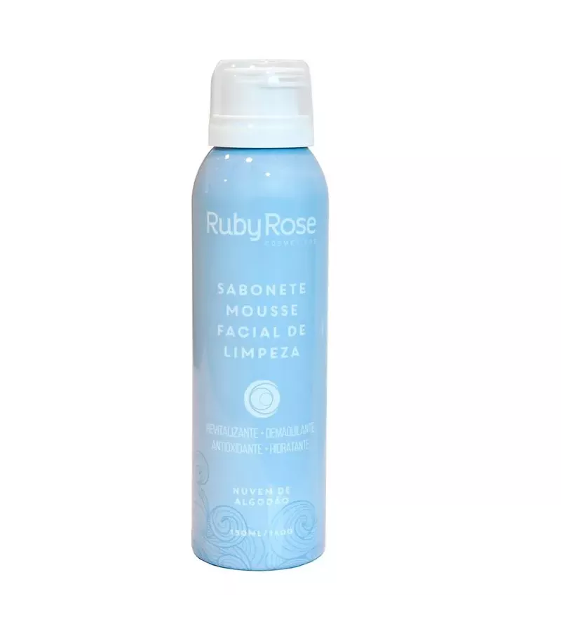 Ruby rose Sabonete Mousse Facial de Limpeza Nuvem ... - AIKO COSMÉTICOS