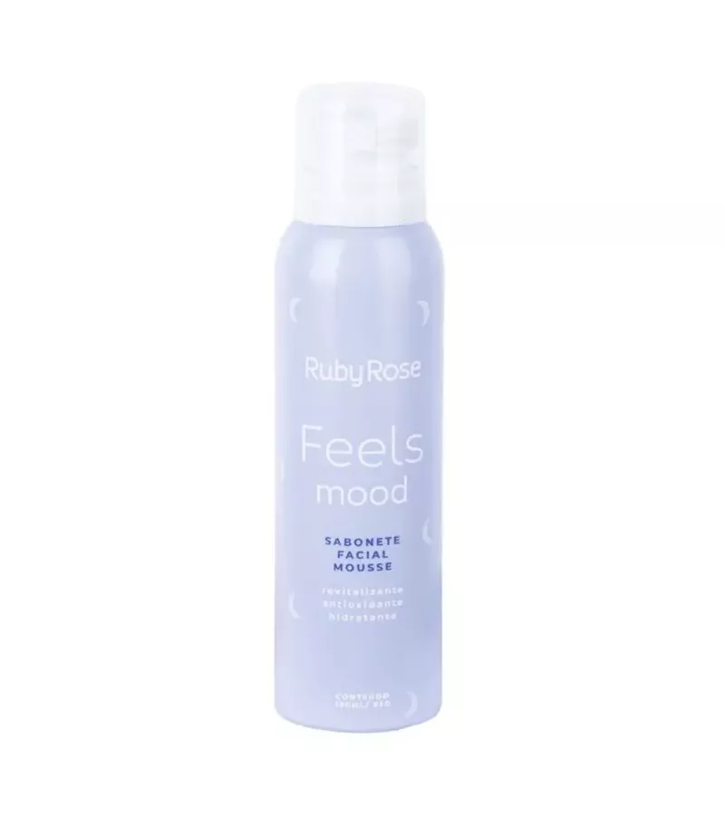 Ruby Rose Feeks Mood Sabonete Facial Mousse 150ml - AIKO COSMÉTICOS