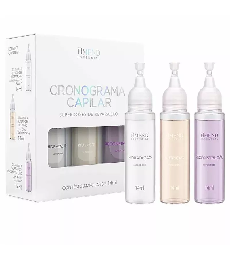 Amend Cronograma Capilar Superdoses de Reparação - AIKO COSMÉTICOS