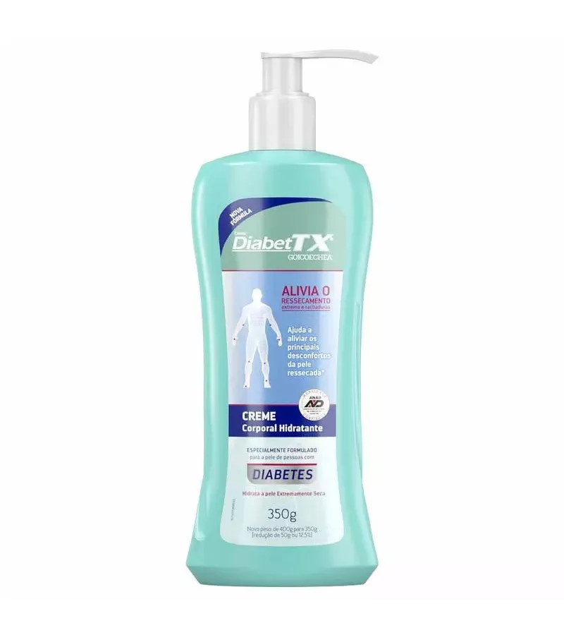 Diabt TX Creme Corporal Hidratante 350g - AIKO COSMÉTICOS