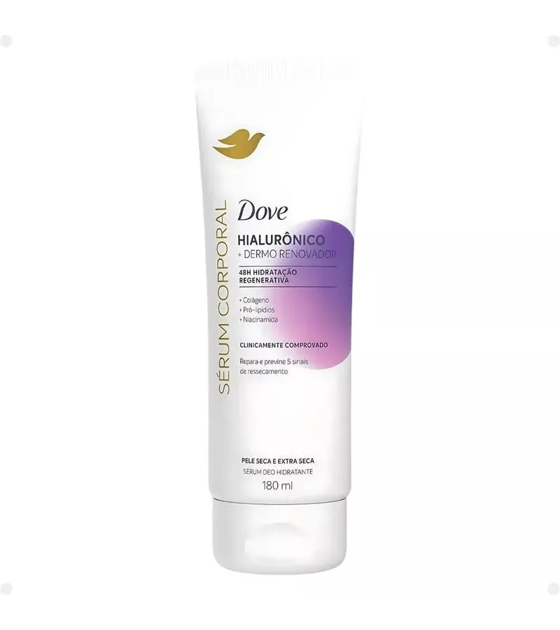 Dove Sérum Corporal Hidratante Hialurônico + Dermo... - AIKO COSMÉTICOS