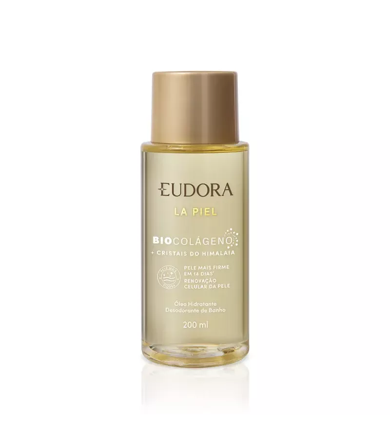 Eudora La Piel Óleo Hidratante Bio Colágeno + Cris... - AIKO COSMÉTICOS