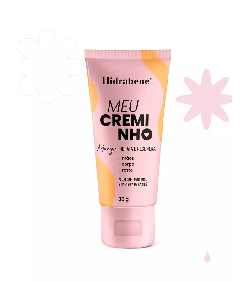 Hidrabene Meu Creminho Hidrata e Regenera Mango 30 - AIKO COSMÉTICOS