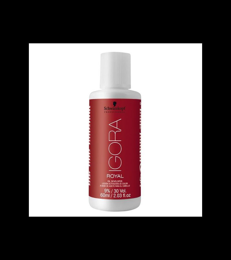 Igora Royal Água Oxigenada 30Volumes 60ml - AIKO COSMÉTICOS