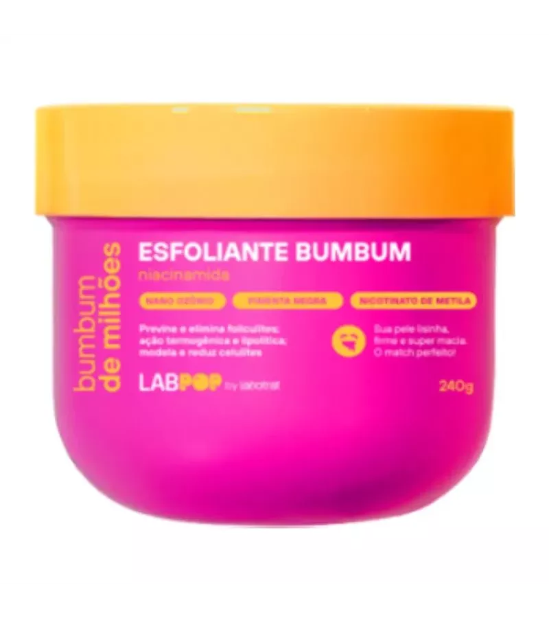 Labotrat Lab Pop Esfoliante Bumbum 240g - AIKO COSMÉTICOS