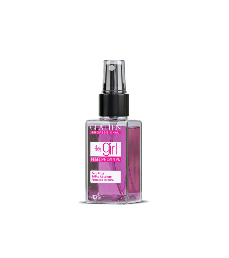 Glatten Hey Girl perfume Capilar 40ml - AIKO COSMÉTICOS