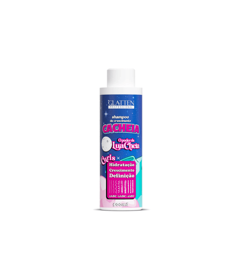 Glatten Leave-in de Crescimento Cacheia 500ml - AIKO COSMÉTICOS