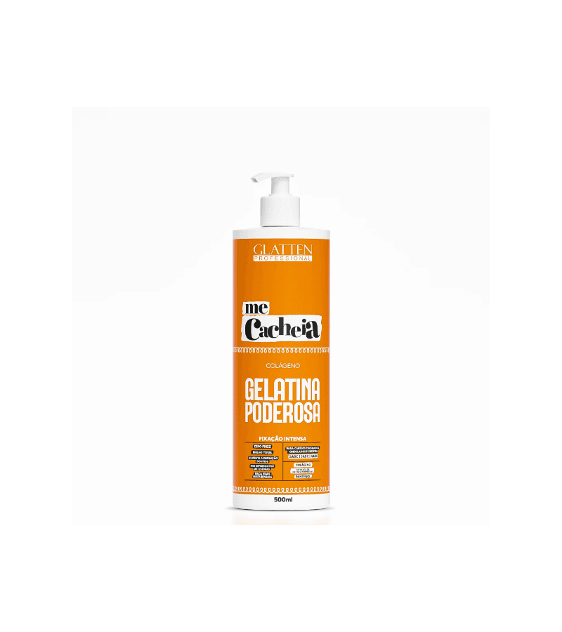 Glatten Me Cacheia Colágeno Gelatina Poderosa 500m... - AIKO COSMÉTICOS