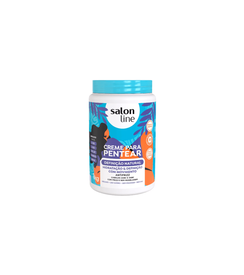 Salon Line Creme Para Pentear Definição Natural 1k... - AIKO COSMÉTICOS