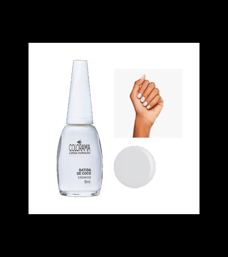 Esmalte Colorama Cremoso Batida De Coco - AIKO COSMÉTICOS