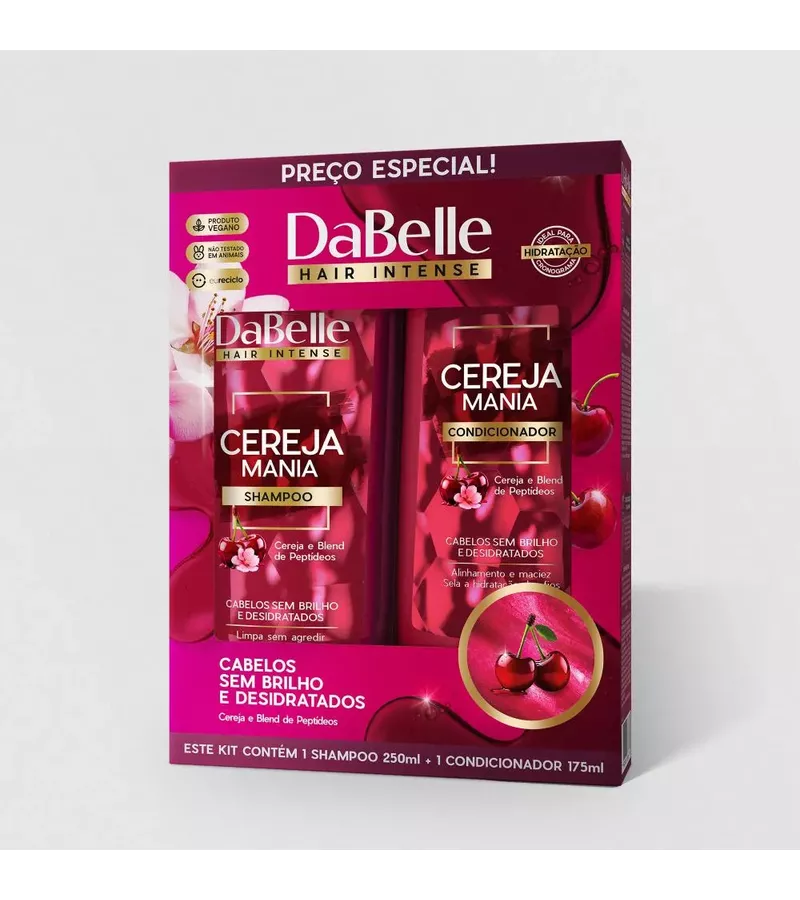 Dabelle Kit Cereja Mania - AIKO COSMÉTICOS