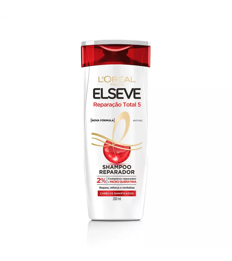 Shampoo Elseve Reparação Total 5 200mL - AIKO COSMÉTICOS