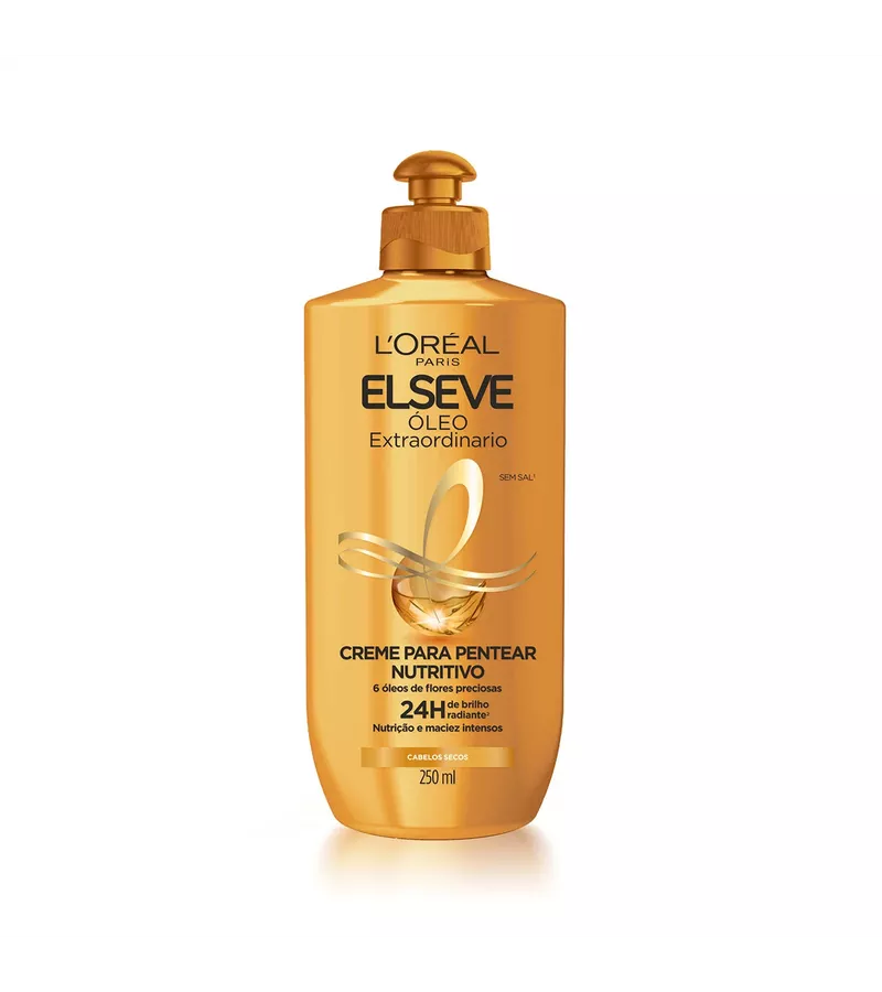 Creme para Pentear Óleo Extraordinário Elseve 250m... - AIKO COSMÉTICOS