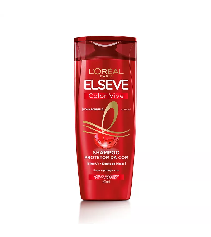 Shampoo Elseve Colorvive 200ML - AIKO COSMÉTICOS