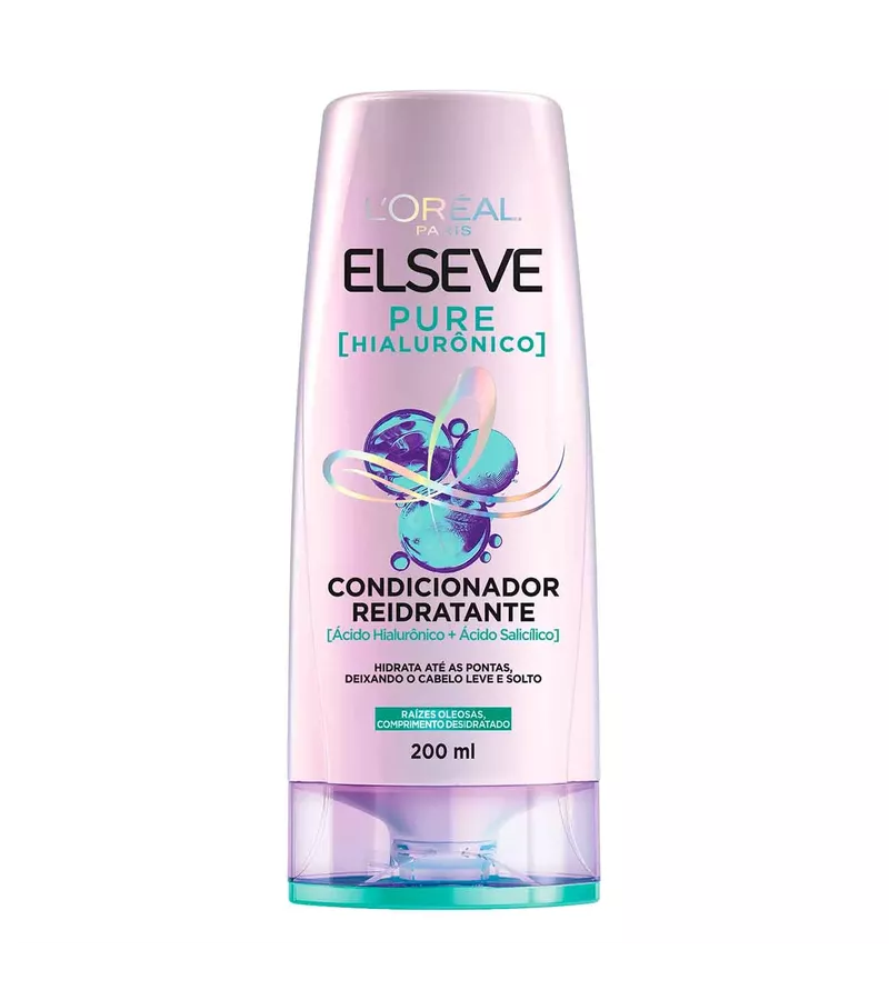 Condicionador L'Oréal Paris Elseve Pure Hialurônic... - AIKO COSMÉTICOS
