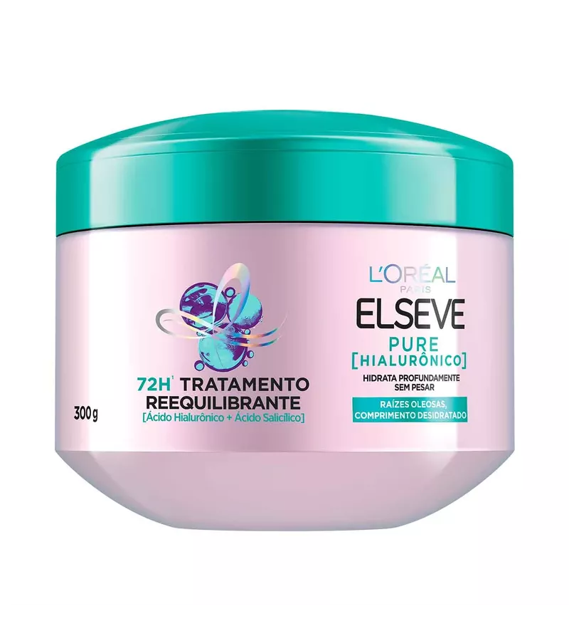 Creme de Tratamento L'Oréal Elseve Pure Hialurônic... - AIKO COSMÉTICOS