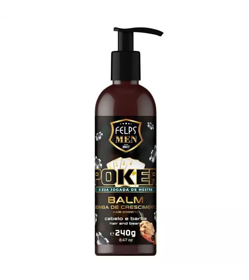 Felps Men Pokder Balm – Hidratante para Cabelo e B... - AIKO COSMÉTICOS