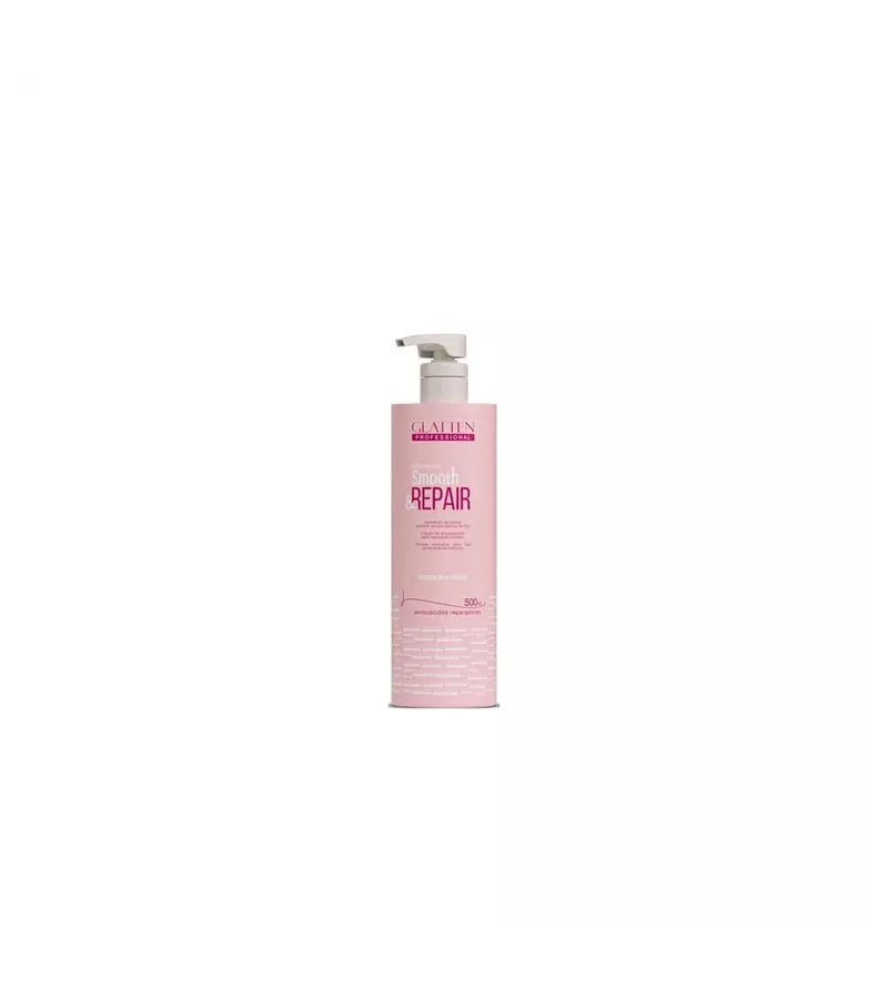 Glatten Shampoo Smooth&Repair 500ml - AIKO COSMÉTICOS