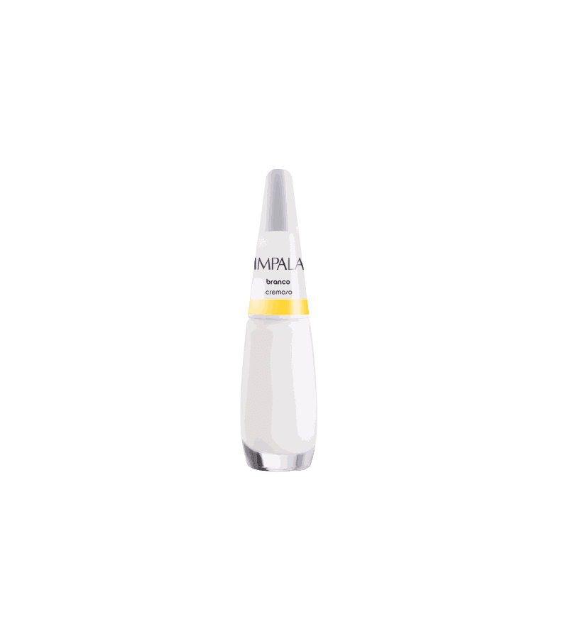 Esmalte Impala Cremoso A Cor da Sua Moda Branco 7,... - AIKO COSMÉTICOS