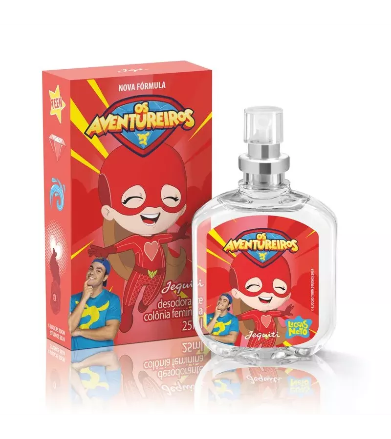 Jequiti Desodorante Colônia Os Aventureiros Femini... - AIKO COSMÉTICOS