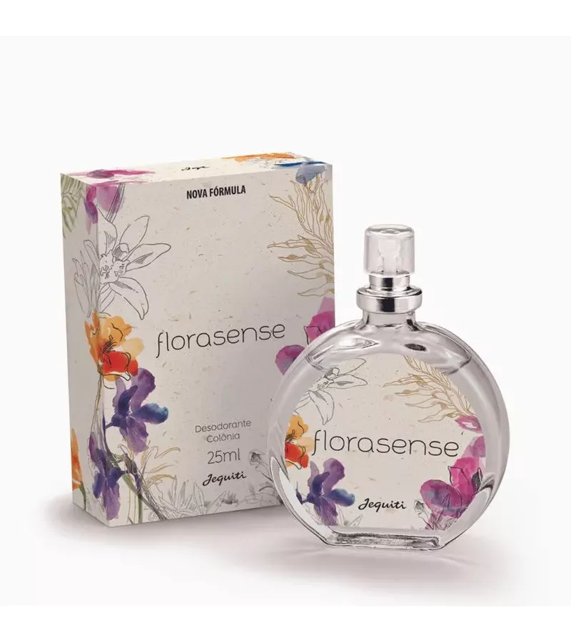 Jequiti Desodorante Colônia Florasense 25ml - AIKO COSMÉTICOS