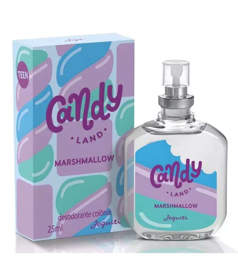Jequiti Desodorante Colônia Candy Land Marshmallow... - AIKO COSMÉTICOS