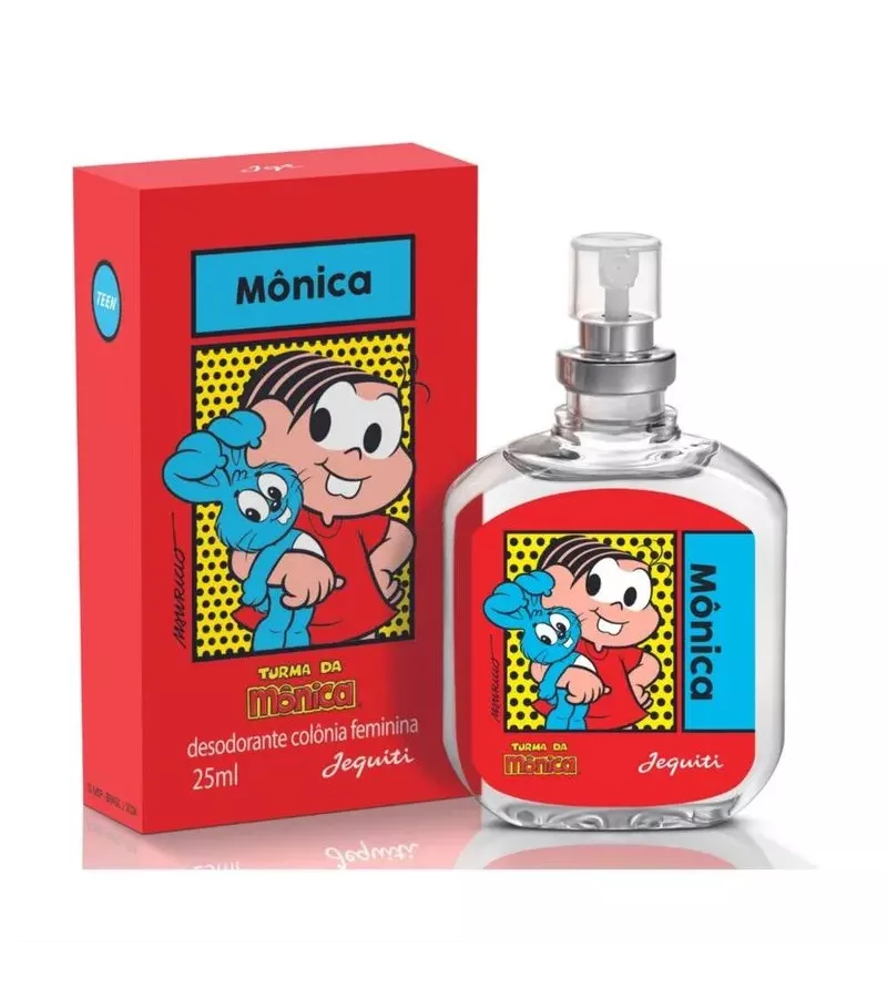 Jequiti Desodorante Colônia Mônica 25ml - AIKO COSMÉTICOS