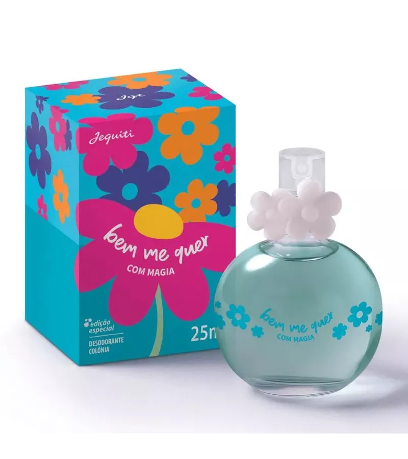 Jequiti Desodorante Colônia Bem Me Quer Com Magia ... - AIKO COSMÉTICOS