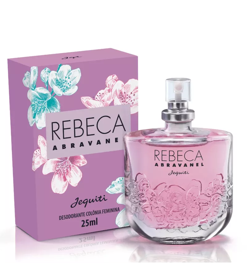 Jequiti Desodorante Colônia Rebeca Abravanel 25ml - AIKO COSMÉTICOS