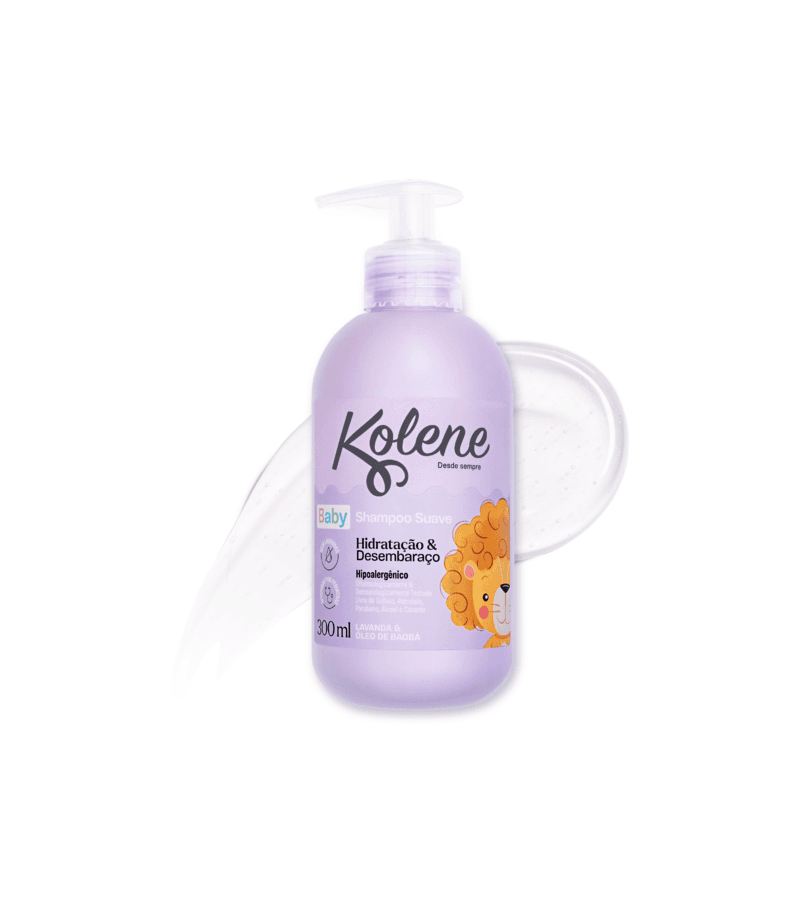 Kolene Baby Shampoo Suave 300ml - AIKO COSMÉTICOS