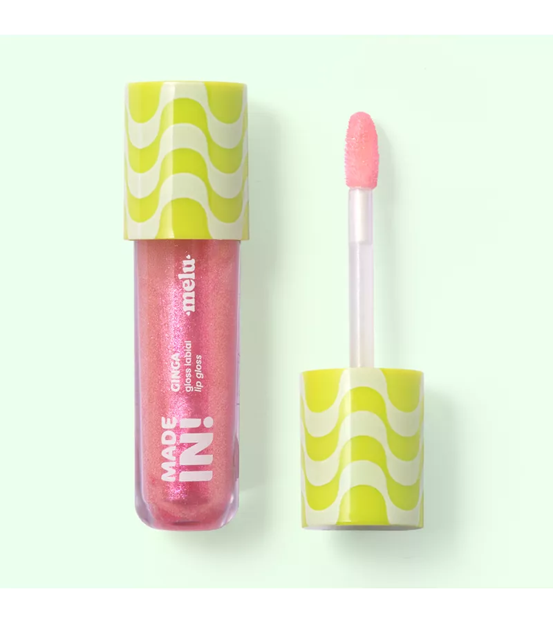 Melu Gloss Labial Ginga Gracinha Made In - 4Ml - AIKO COSMÉTICOS