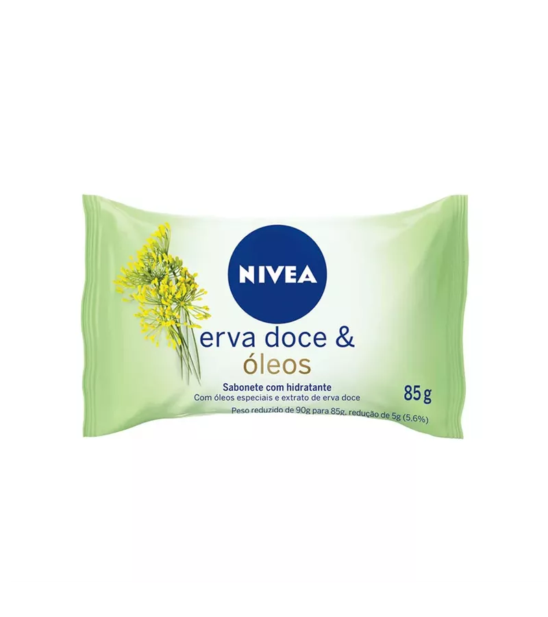 Nivea Sabonete em Barra Erva Doce 85g - AIKO COSMÉTICOS