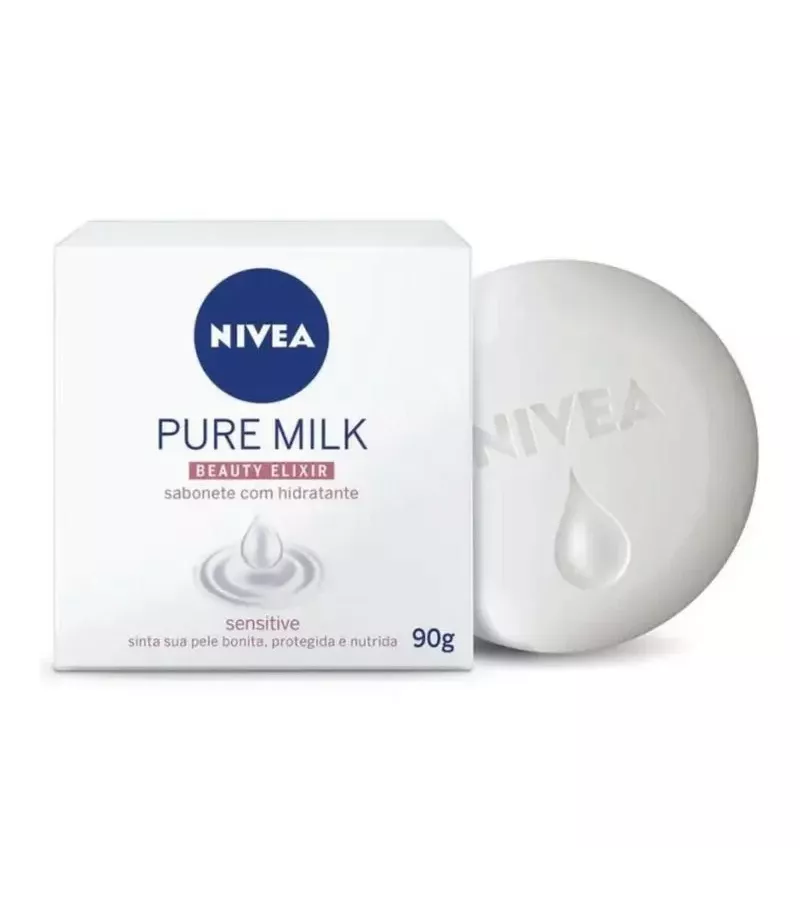  Nivea Sabonete em Barra Pure Milk Beauty Elixir S... - AIKO COSMÉTICOS