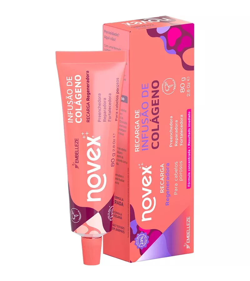 Novex Recarga Infusão de Colágeno 80g - AIKO COSMÉTICOS