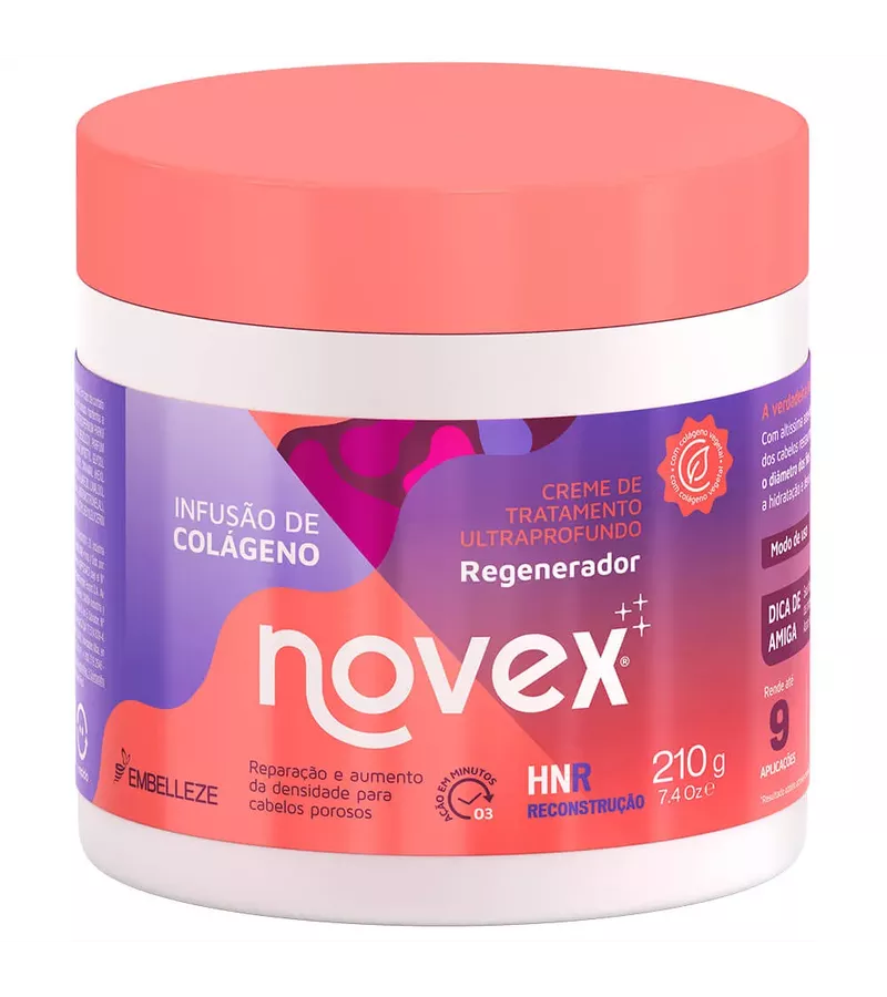 Novex Mini Creme de Tratamento Infusão Colágeno 21... - AIKO COSMÉTICOS