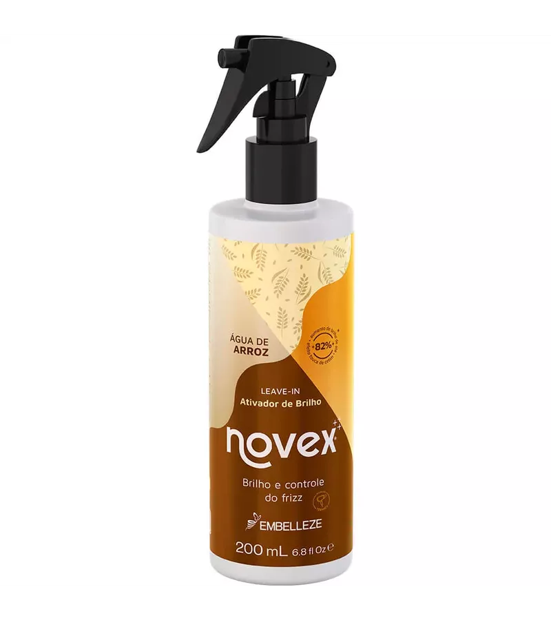 Novex Leave-In Brilho Mágico Água de Arroz 200ML - AIKO COSMÉTICOS