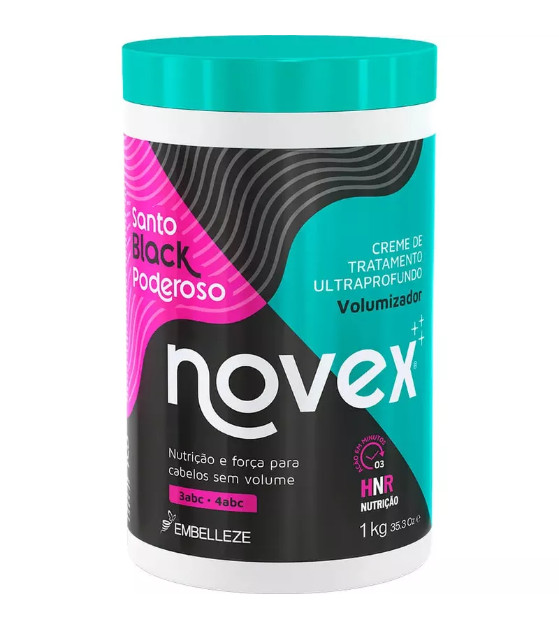 Creme de Tratamento Novex Meus Cachos Santo Black ... - AIKO COSMÉTICOS