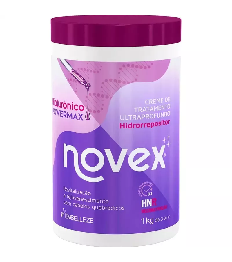 Creme de Tratamento Novex Hialurônico PowerMax Har... - AIKO COSMÉTICOS