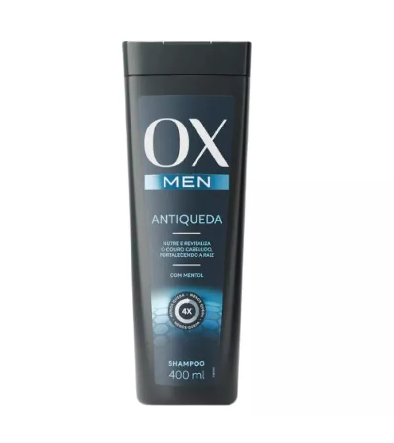 Ox Men Shampoo Antiqueda 400ml - AIKO COSMÉTICOS