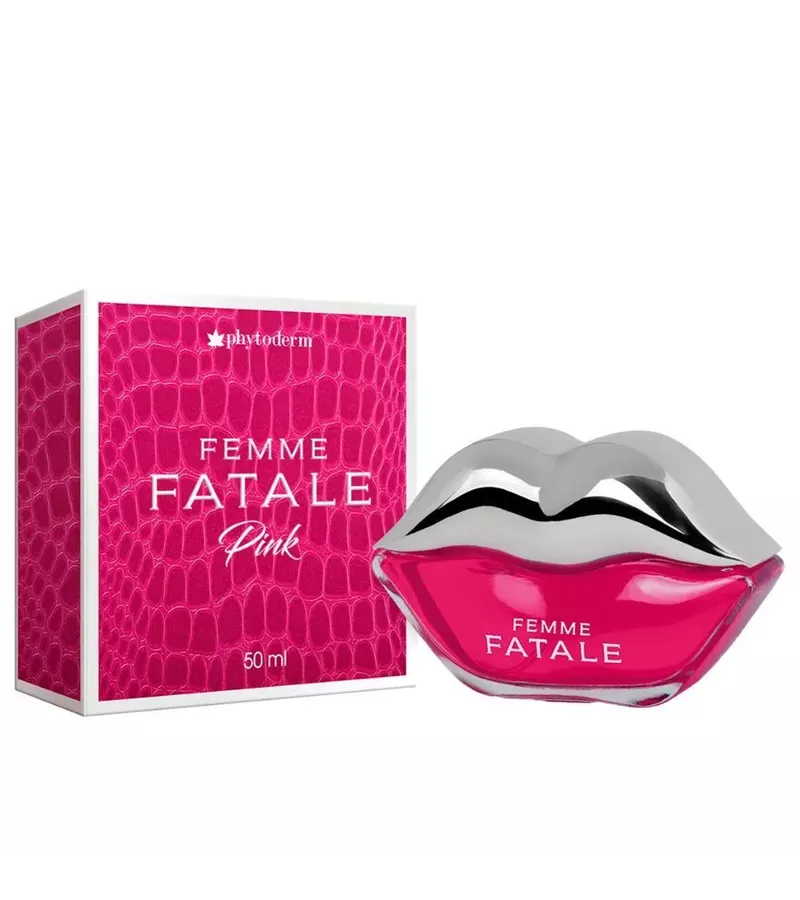 Phytoderm Desodorante Colônia Femme Fatale Pink 50... - AIKO COSMÉTICOS