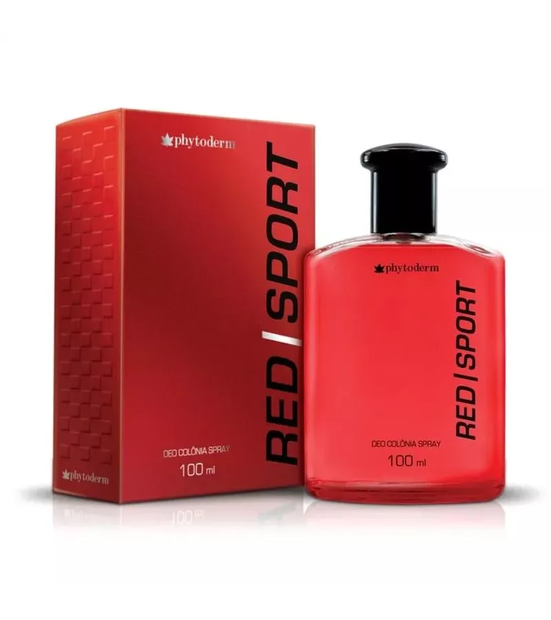 Phytoderm Deo Colônia Spray Red Sport 100ml - AIKO COSMÉTICOS