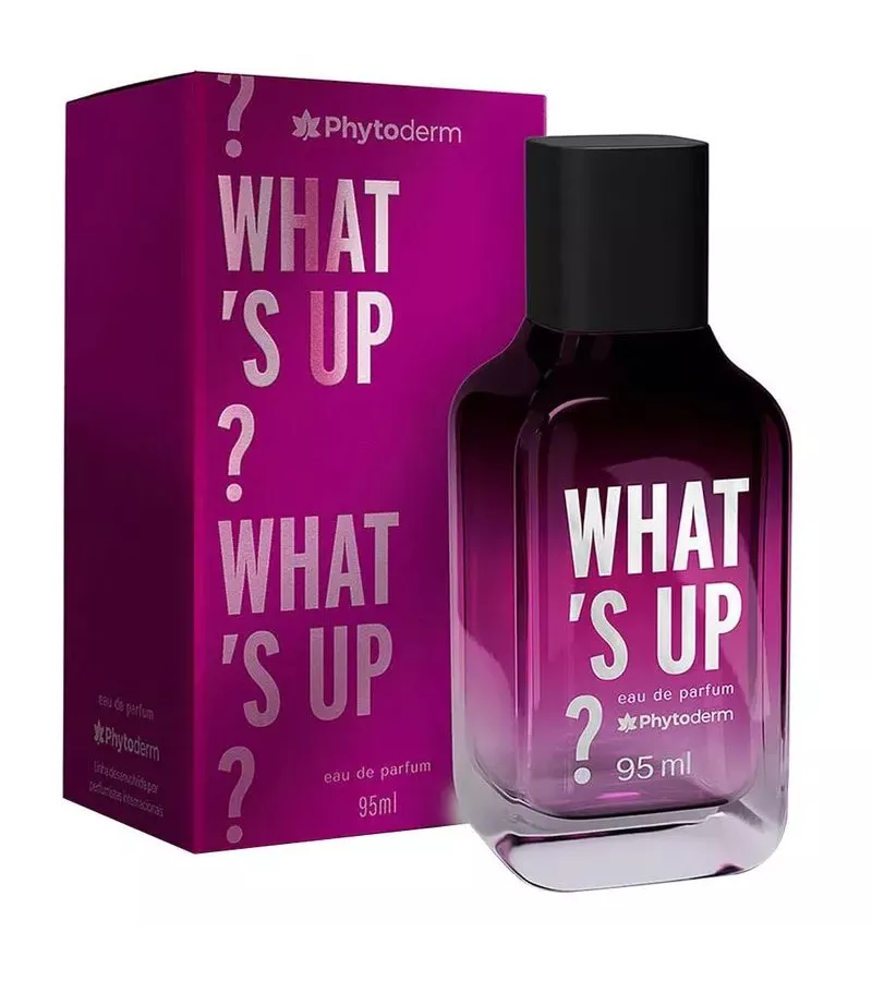 Phytoderm Eua de Parfum Whats's Up 95ml - AIKO COSMÉTICOS