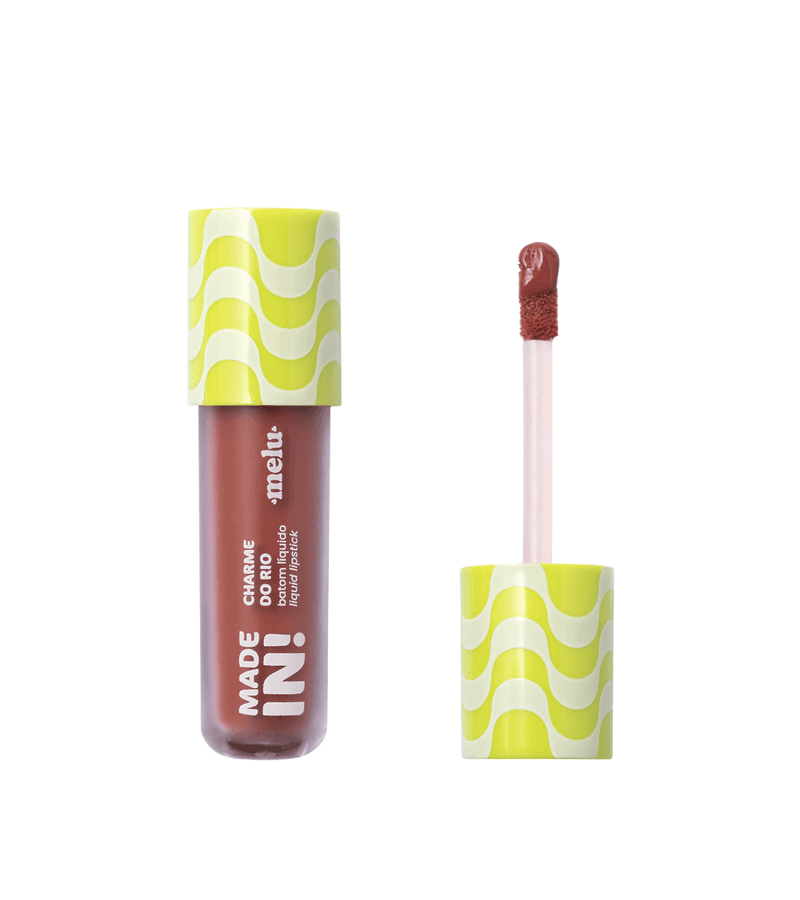 Melu Batom Líquido Charme Do Rio Made In Ipanema -... - AIKO COSMÉTICOS