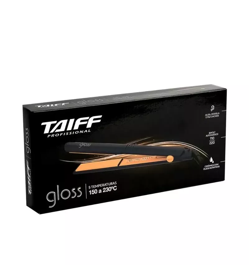 Taiff Chapa Gloss Blue Bivolt - AIKO COSMÉTICOS
