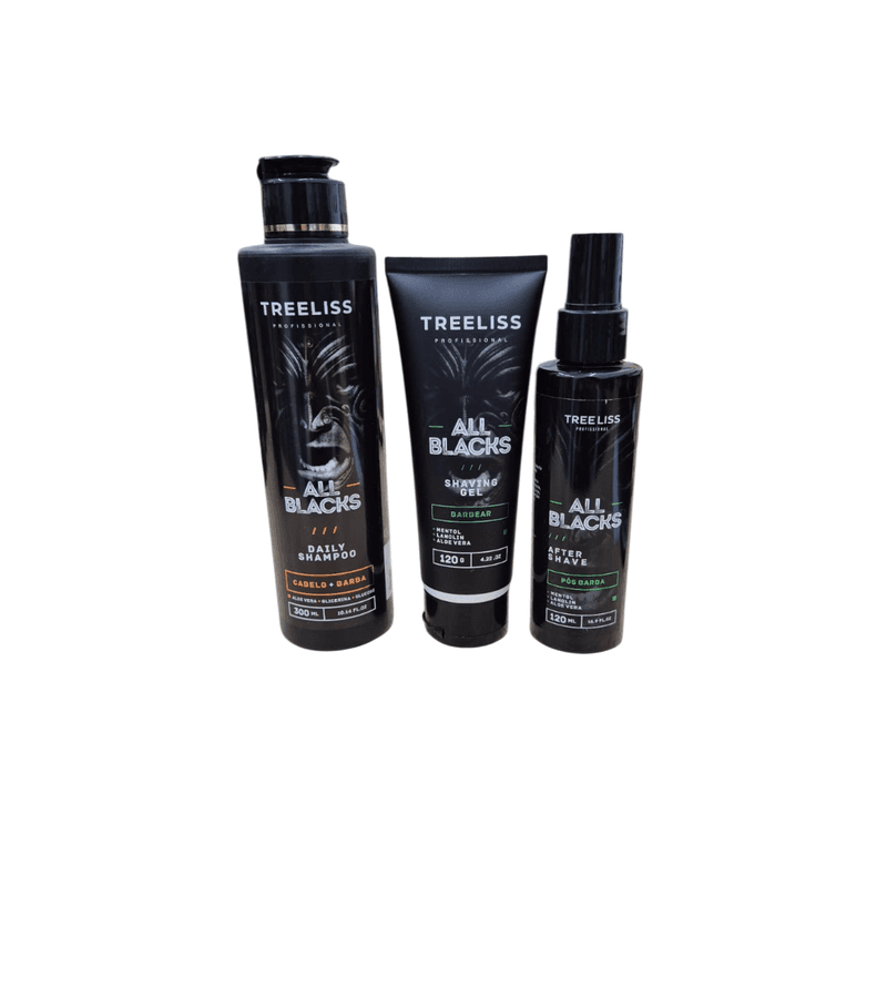 Treeliss Kit Men All Black - AIKO COSMÉTICOS