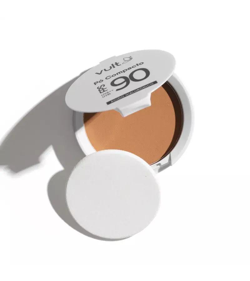 Vult Pó Compacto Facial Médio Escuro Cor 4 FPS 90 ... - AIKO COSMÉTICOS